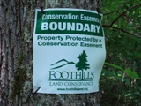 FLC sign - Conservation Boundary FLC sign - Conservation Boundary