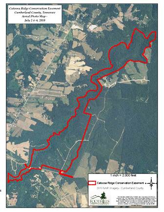 CatoosaRidgeEasement_AerialPhotoMap 2
